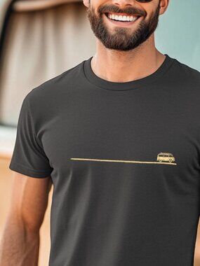 Camping T-Shirt – Van Life Outdoor Graphic Tee